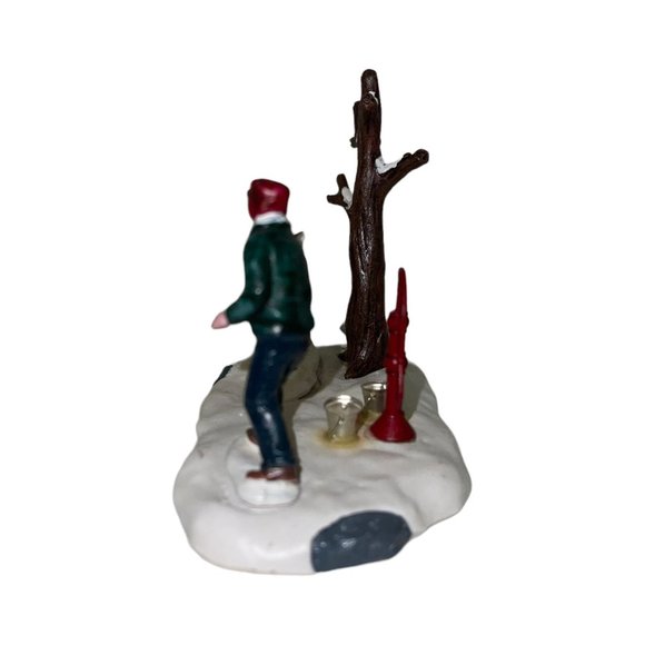 Rare Lemax Sharing Partage 73301 Christmas Village Accessory Table Accent Deer - Picture 5 of 11